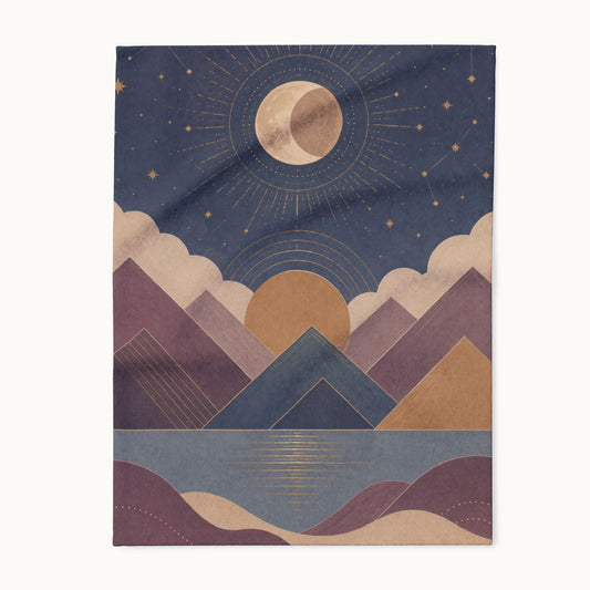 Celestial Vale Arctic Fleece Blanket