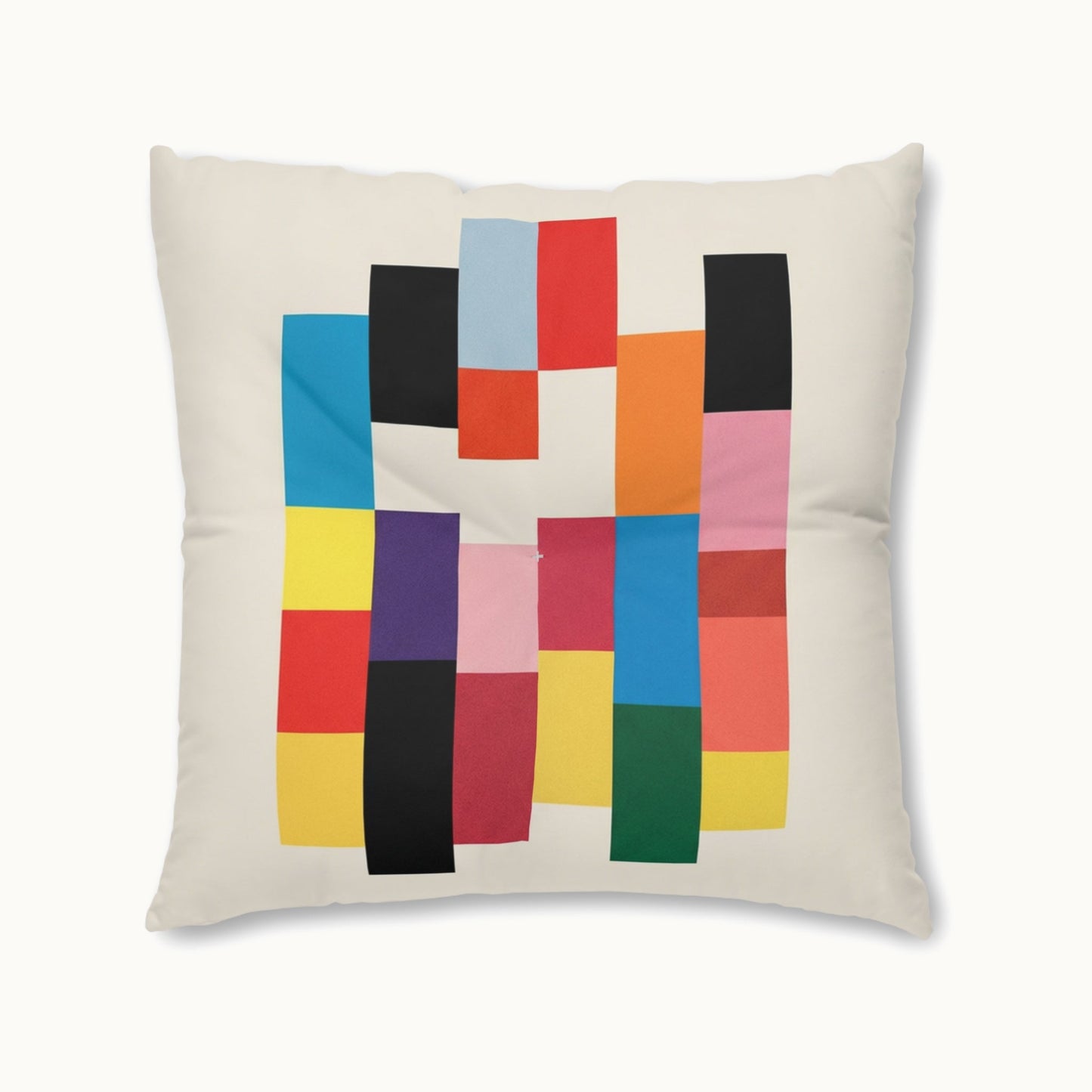 Square Tufted Floor Pillow