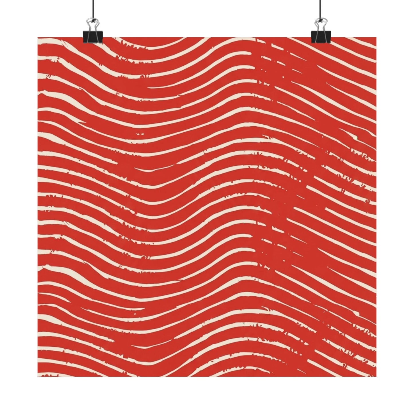 Scarlet Tide Art Poster