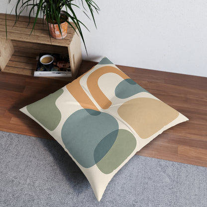 Square Tufted Floor Pillow