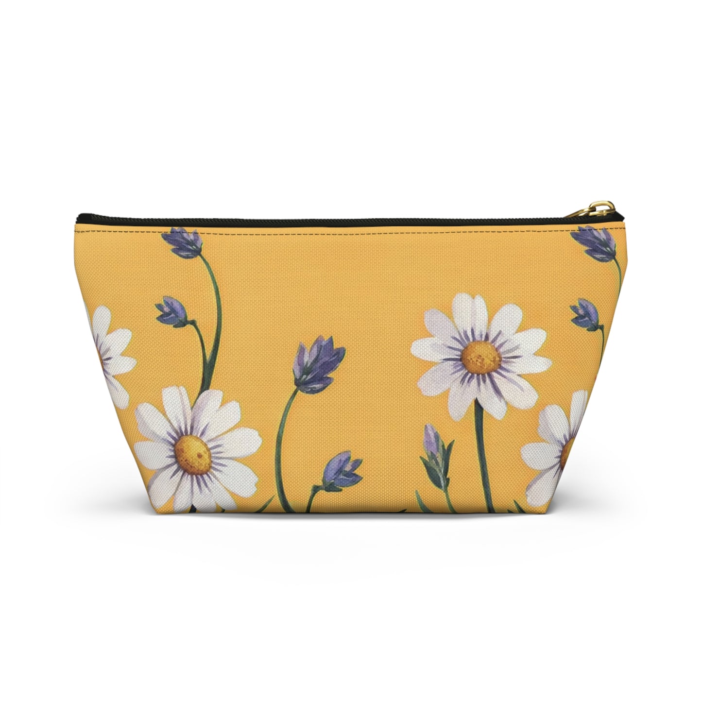 Spring Daisies Accessory Pouch with T-bottom