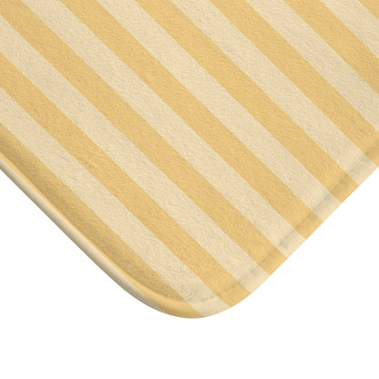 Buttercup Stripe Bath Mat