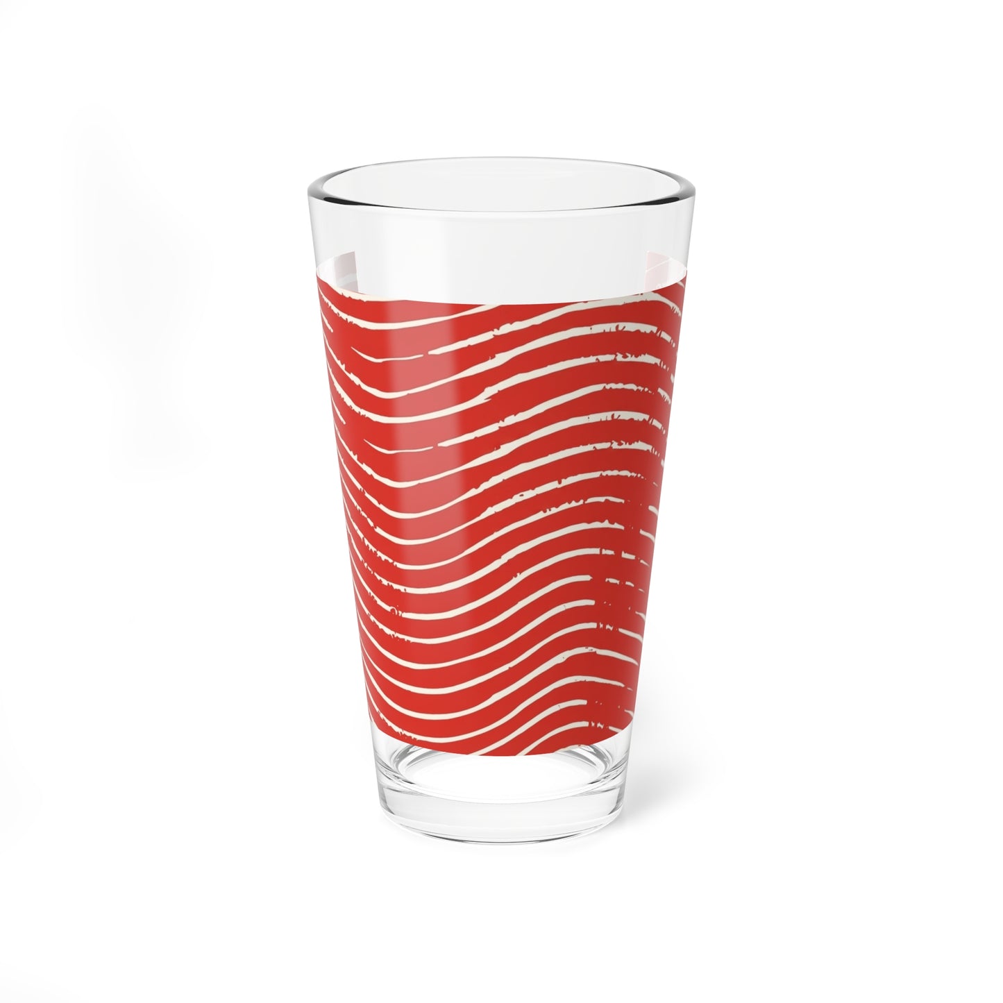 Scarlet Tide Tall Mixing Glass 16oz