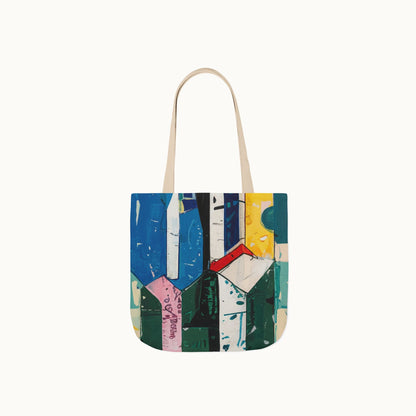 Tote Bag with 5-Color Straps