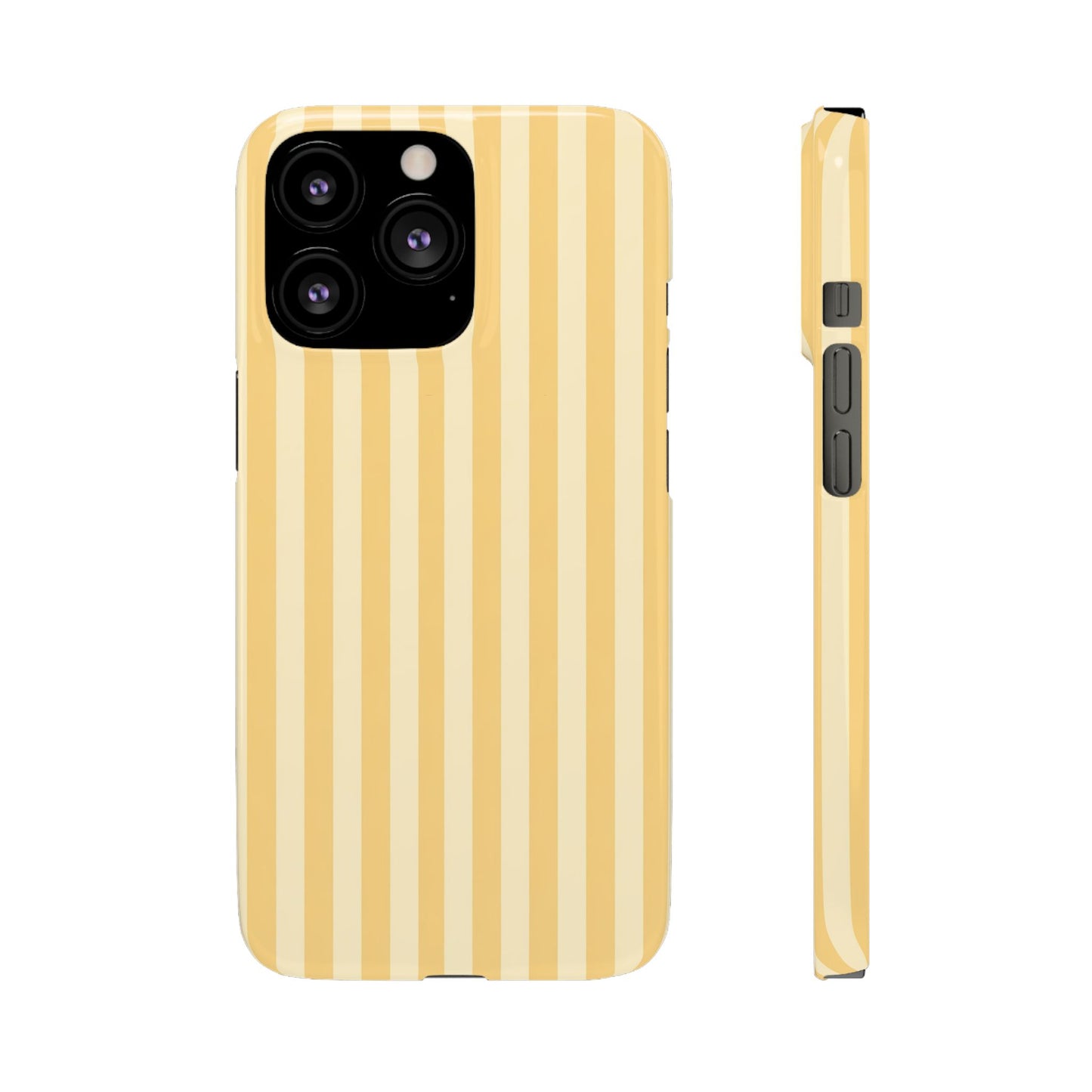 Buttercup Stripe Snap Phone Case