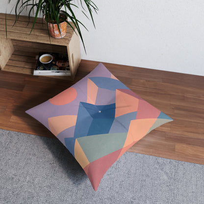 Square Tufted Floor Pillow