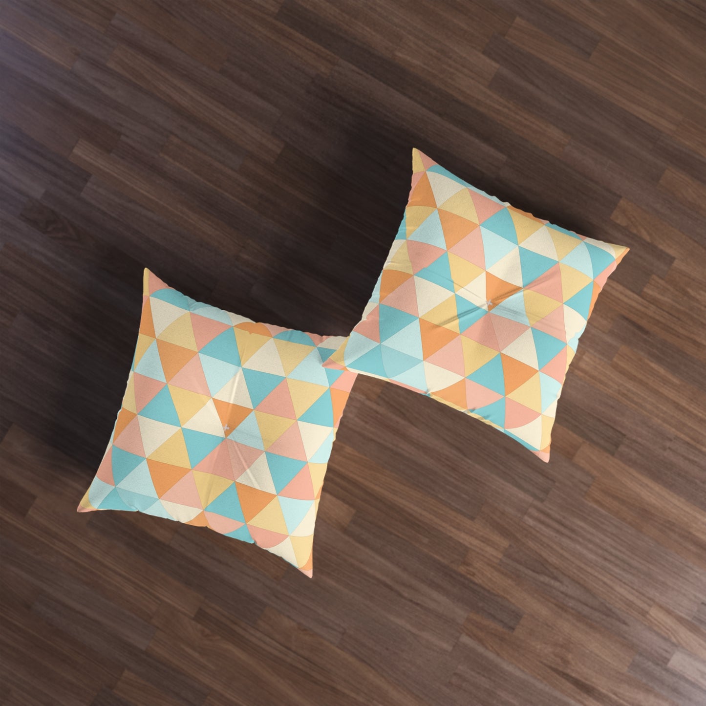 Square Tufted Floor Pillow