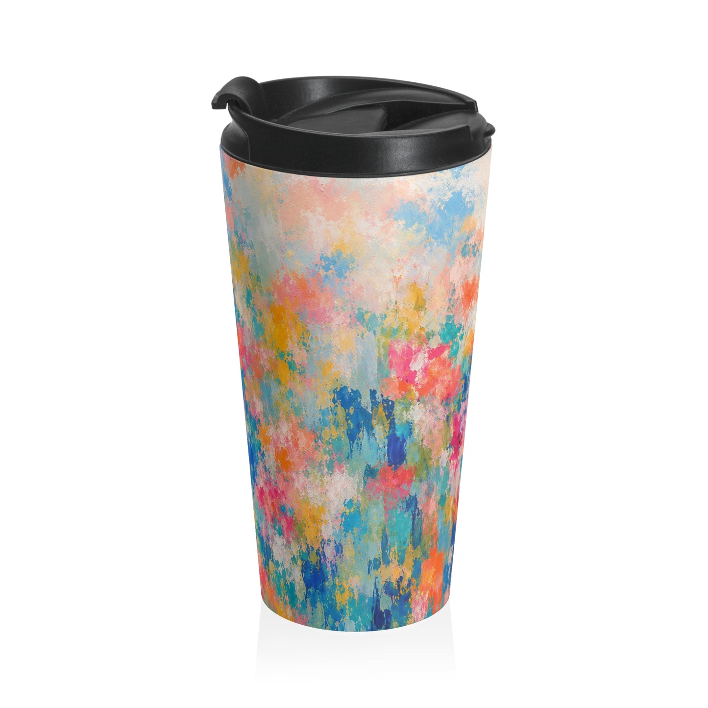 Chromatic Meadow Stainless Steel Travel Mug