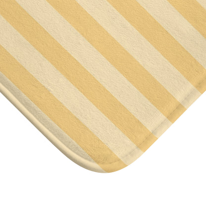 Buttercup Stripe Bath Mat