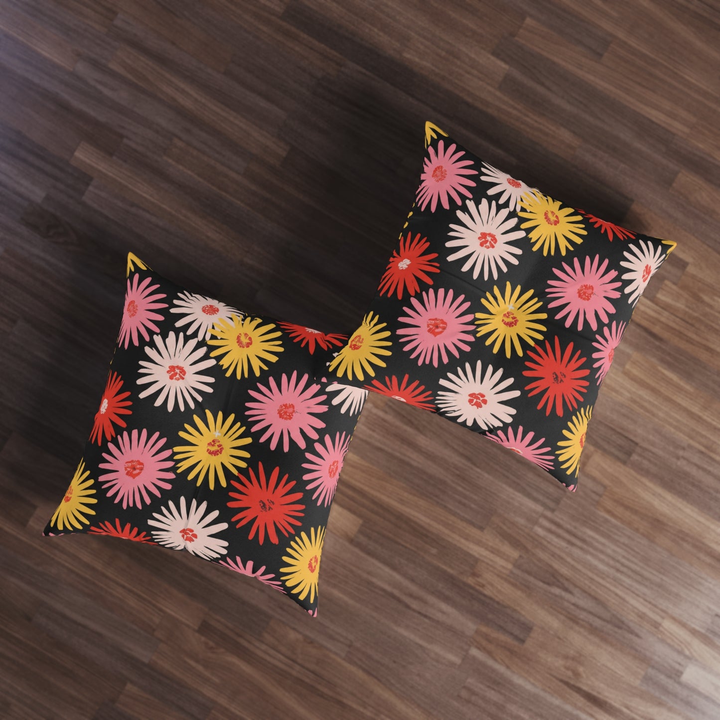 Square Tufted Floor Pillow