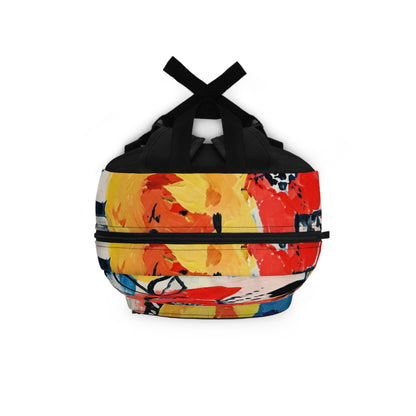 Abstract Flora Backpack
