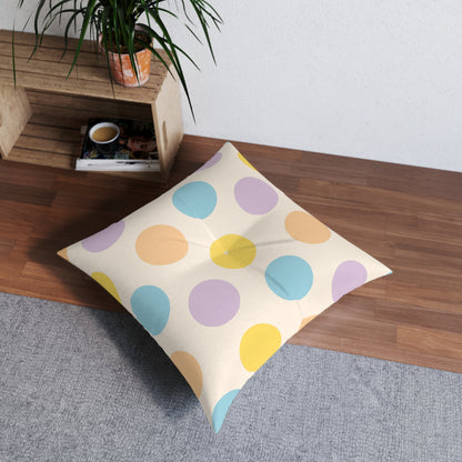 Square Tufted Floor Pillow