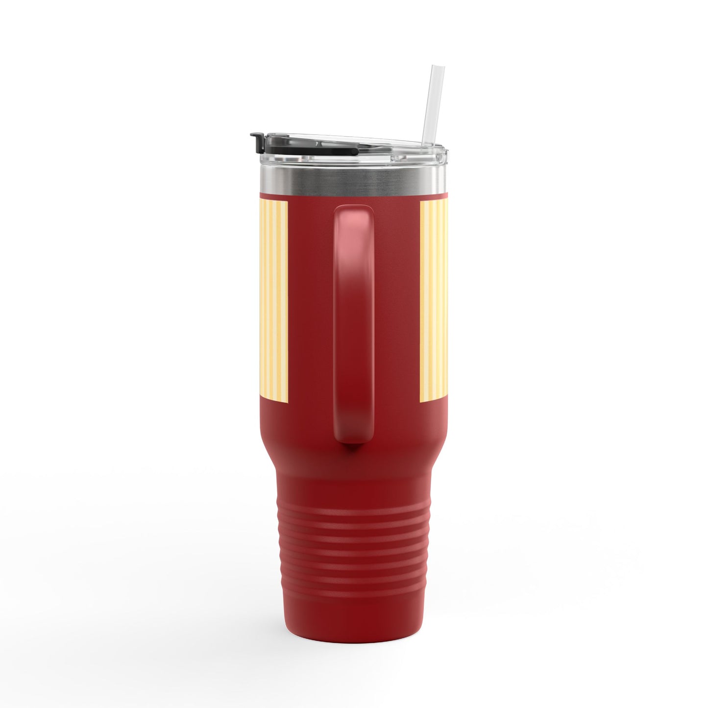 Buttercup Stripe 40oz Insulated Travel Mug