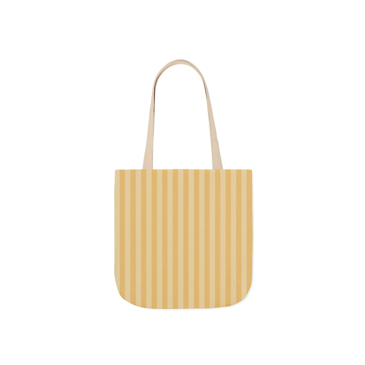 Buttercup Stripe Tote Bag with 5-Color Straps