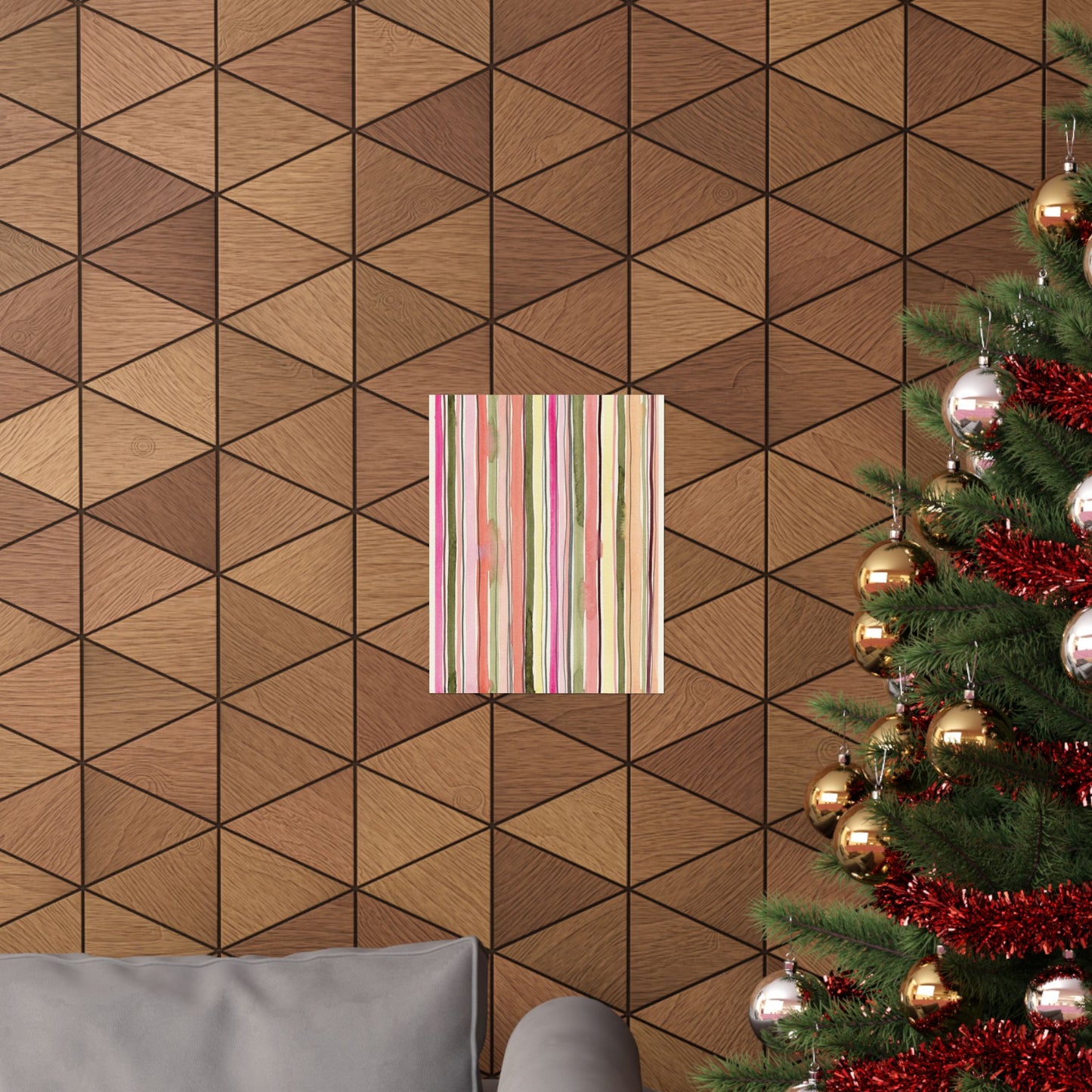 Summer Stripe Art Poster