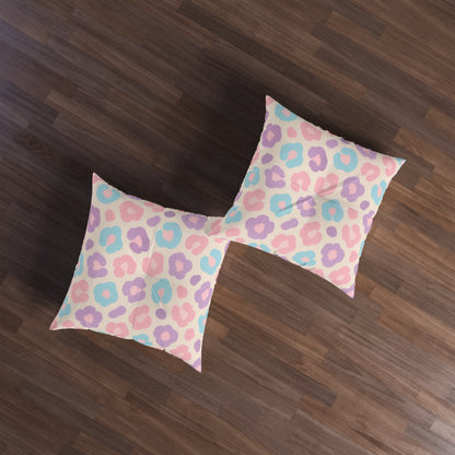 Square Tufted Floor Pillow