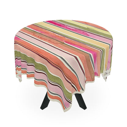 Summer Stripe Tablecloth