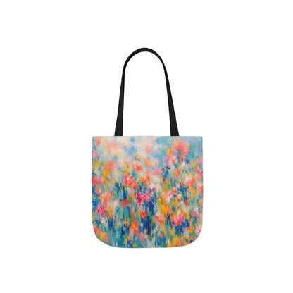 Chromatic Meadow Tote Bag with 5-Color Straps