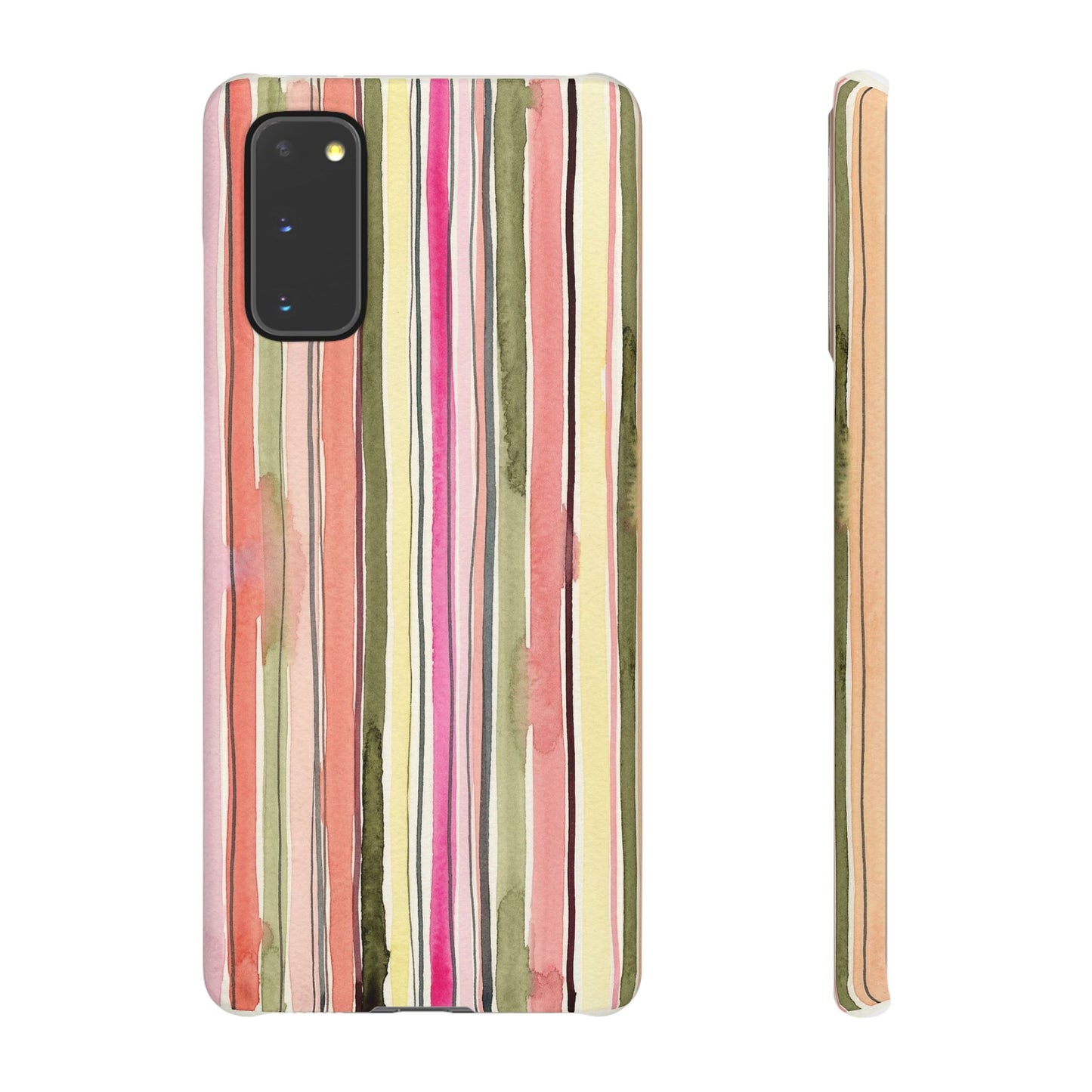 Summer Stripe Snap Phone Case