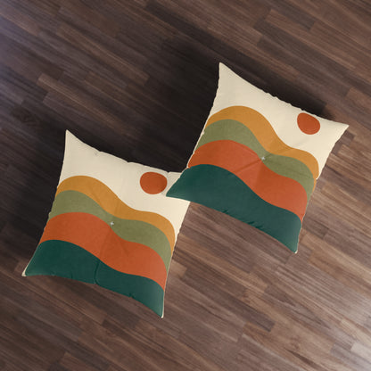 Square Tufted Floor Pillow