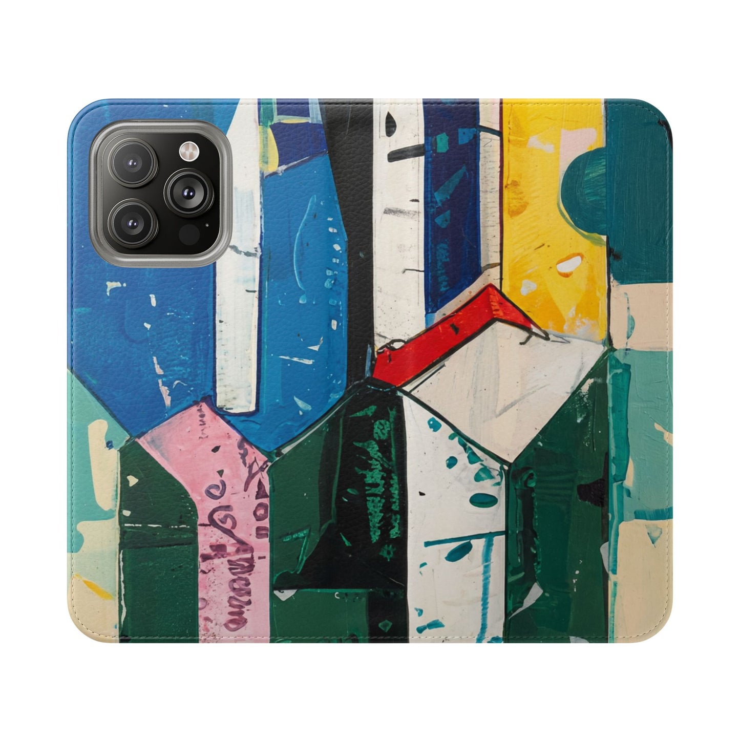 Vegan Leather Flip Case