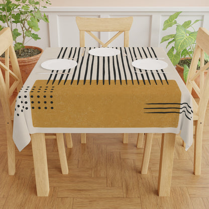 Ochre Cadence Tablecloth