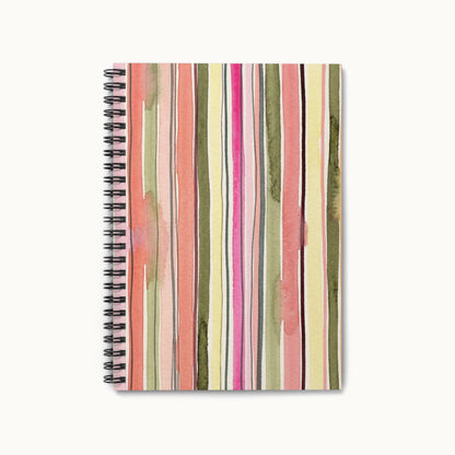 Summer Stripe Notebook