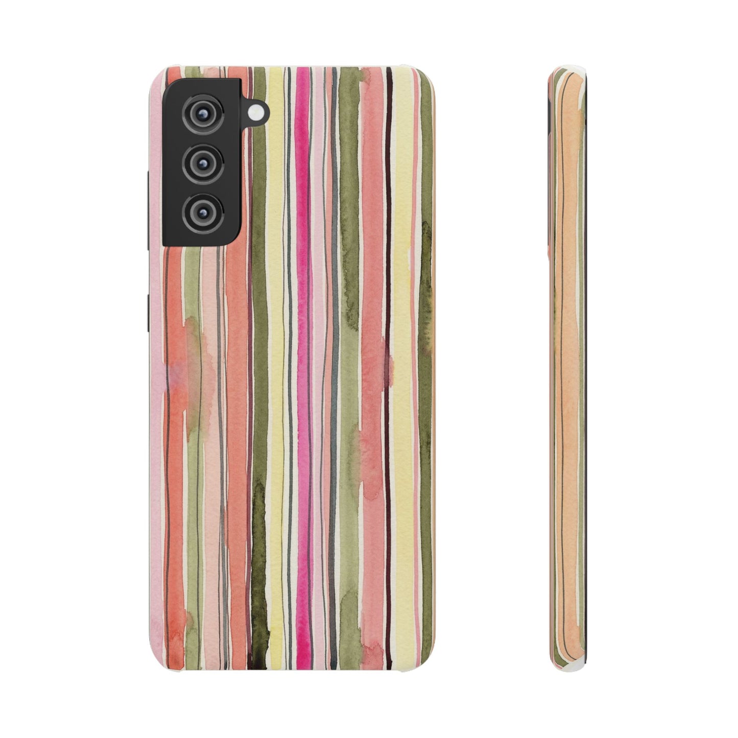 Summer Stripe Snap Phone Case