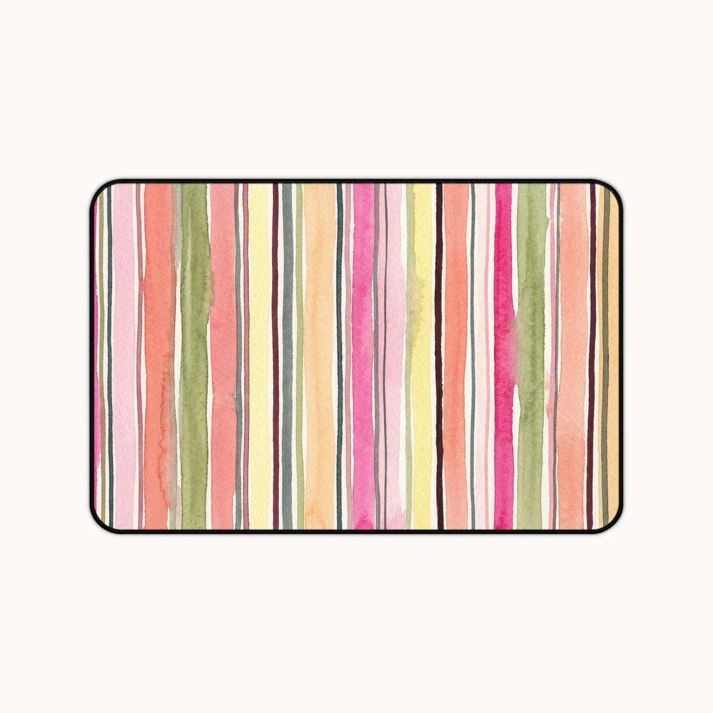 Summer Stripe Desk Mat