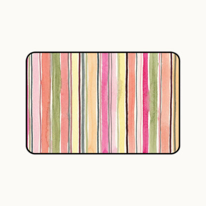 Summer Stripe Desk Mat