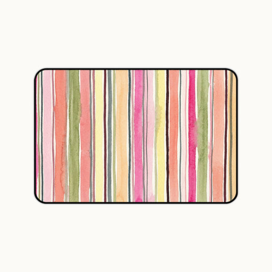 Summer Stripe Desk Mat