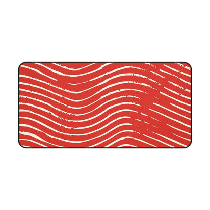 Scarlet Tide Desk Mat
