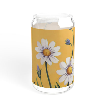 Spring Daisies Sipper Glass | 16oz