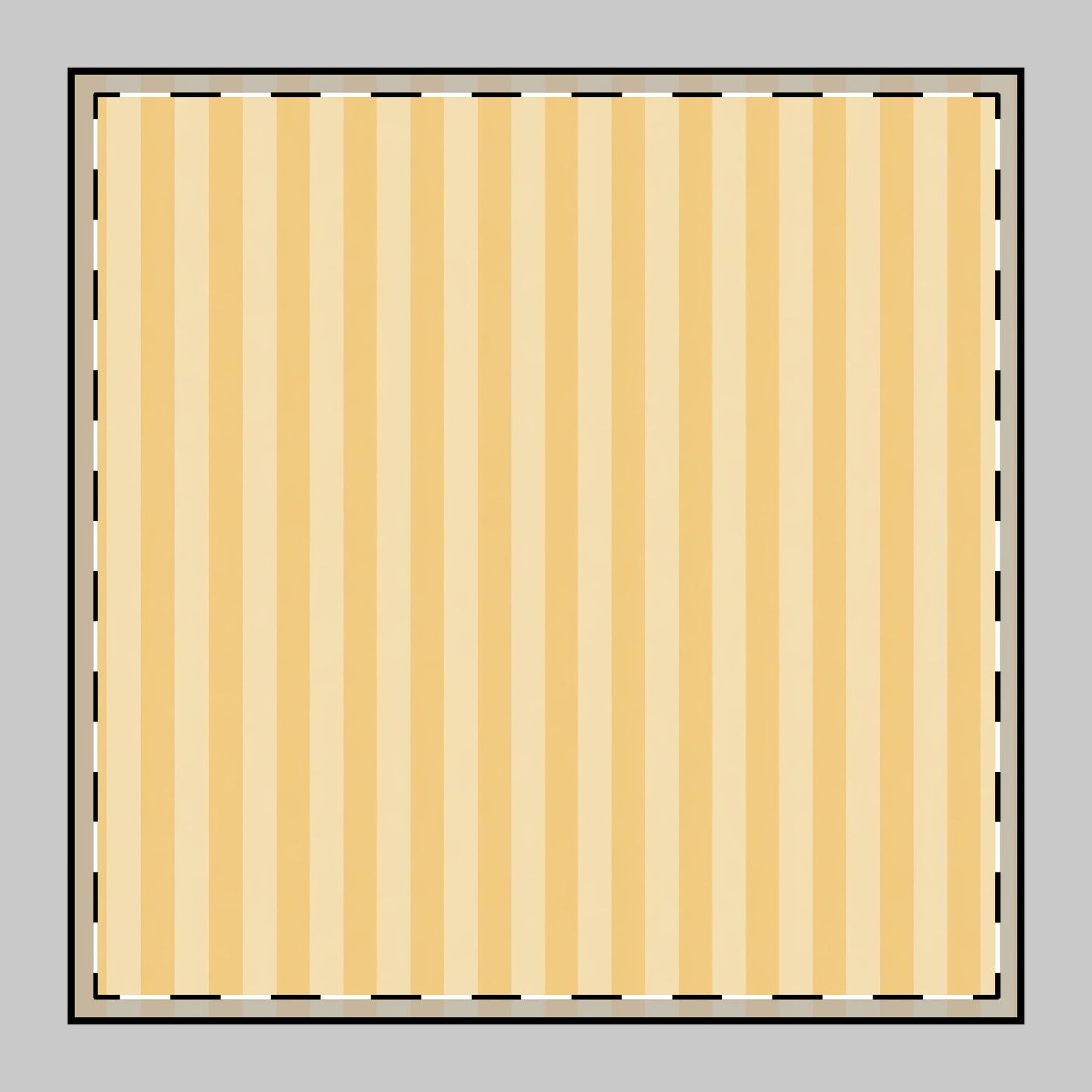 Buttercup Stripe Napkins