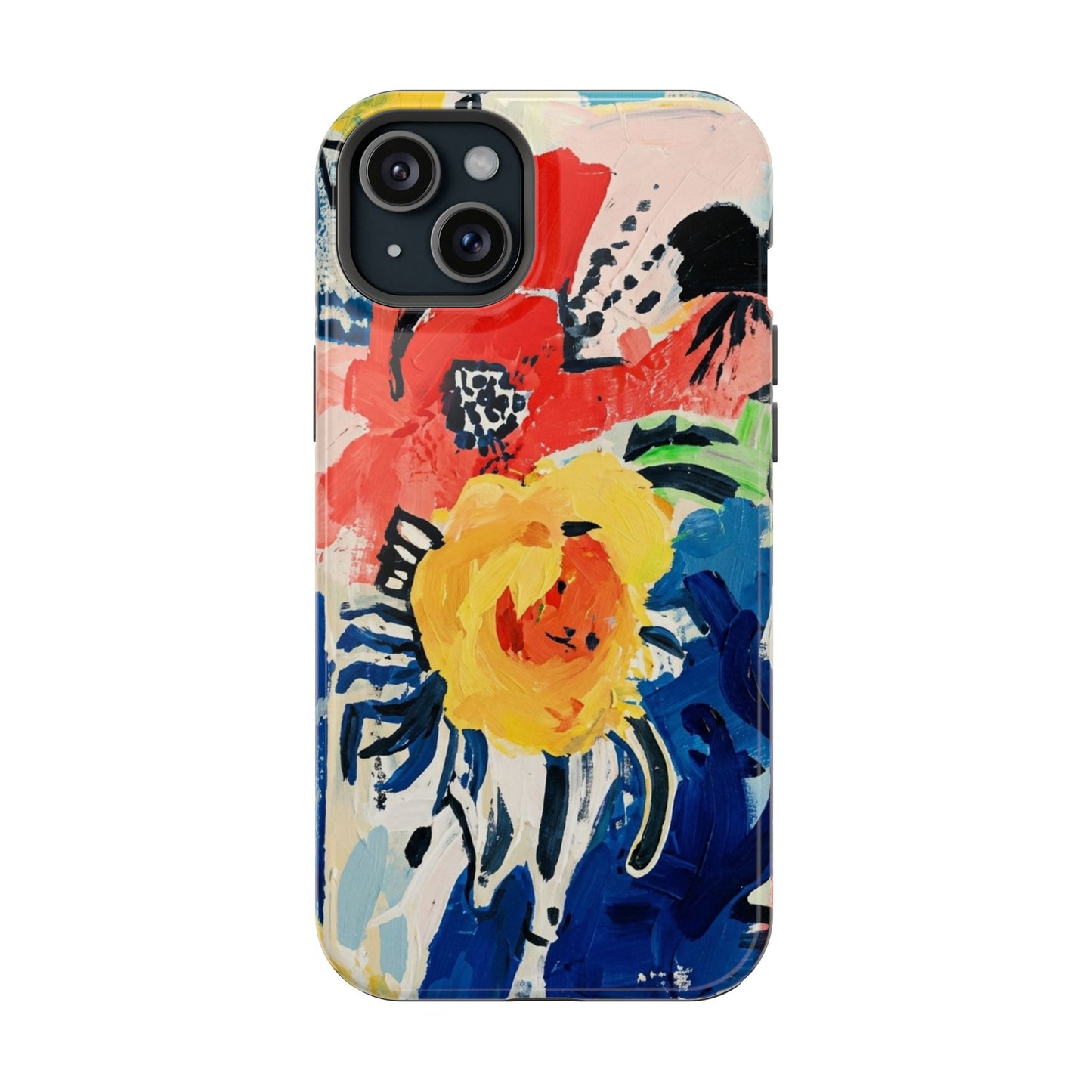 Abstract Flora Magnetic Phone Case