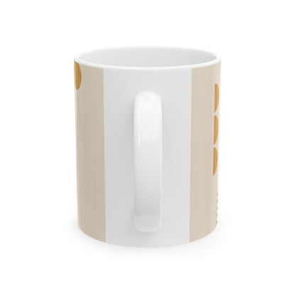 Ochre Cadence Ceramic Mug