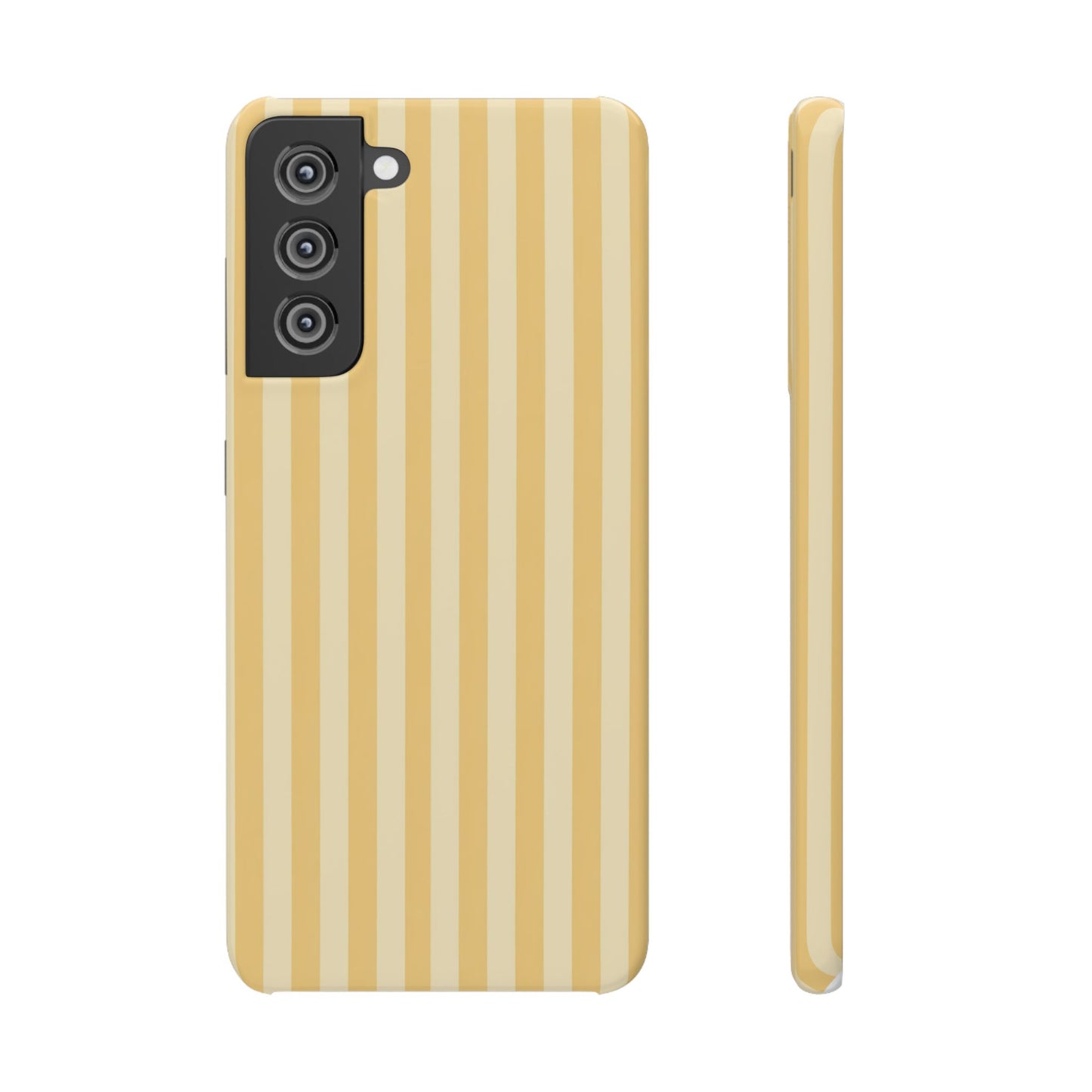 Buttercup Stripe Snap Phone Case