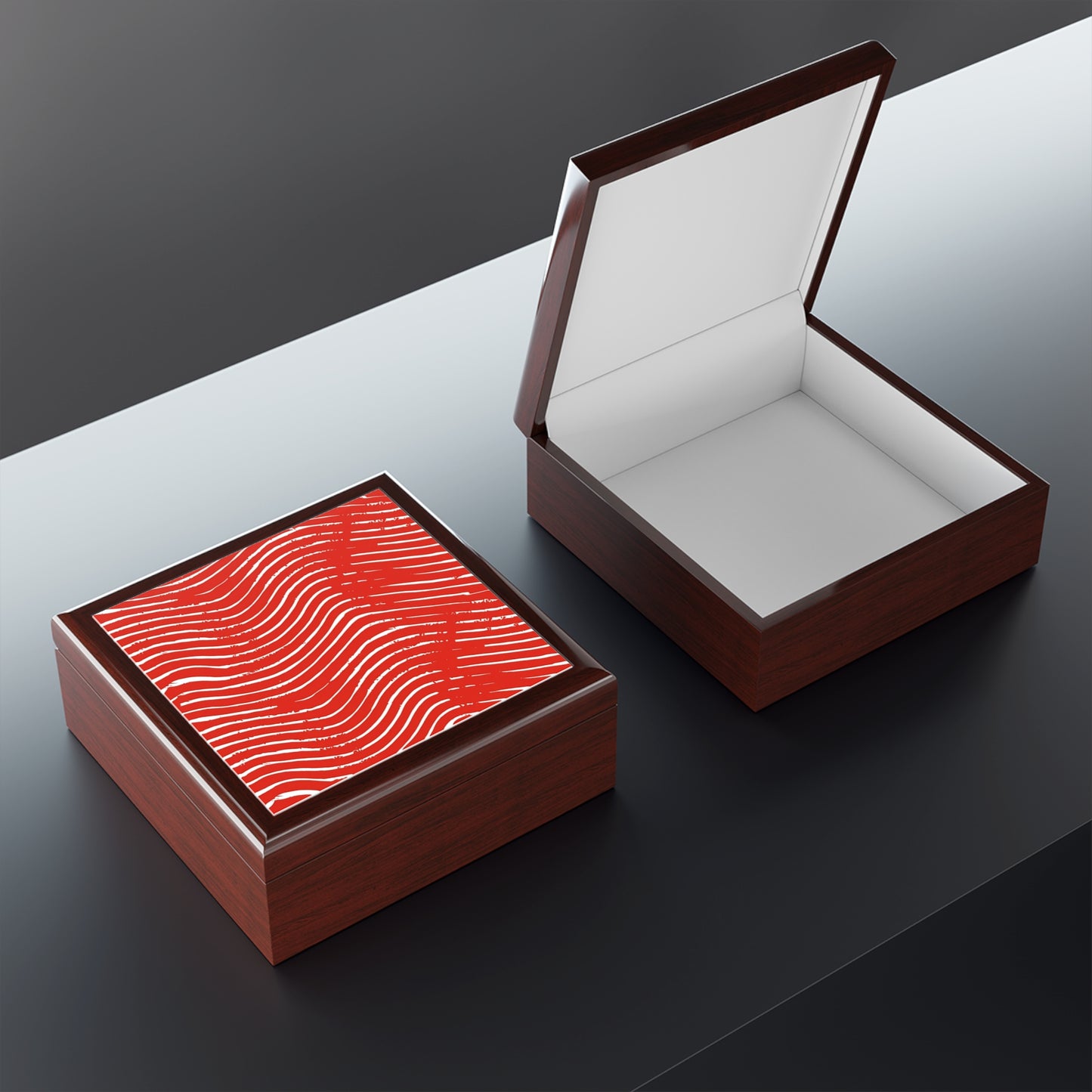 Scarlet Tide Jewelry Box