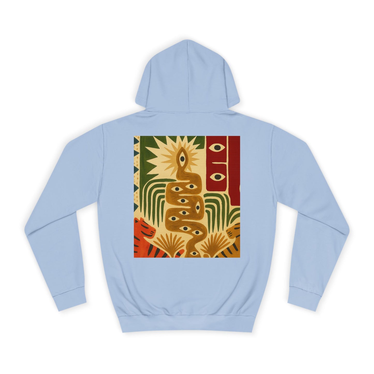 Colorful Unisex College Hoodie, Trendy Gift for Students, Cozy Sweatshirt, Perfect for College Life, Comfy Apparel for School Events, [...] Hoodie 2 - Pattern TEST7