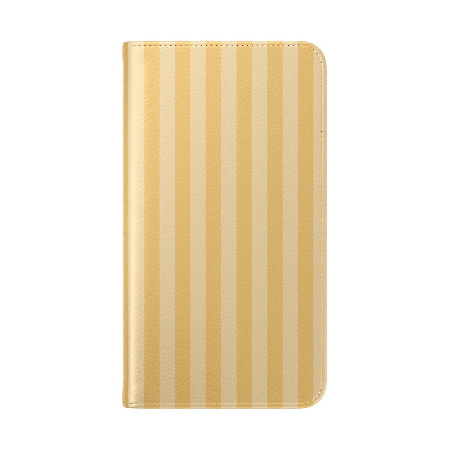 Buttercup Stripe Vegan Leather Flip Case