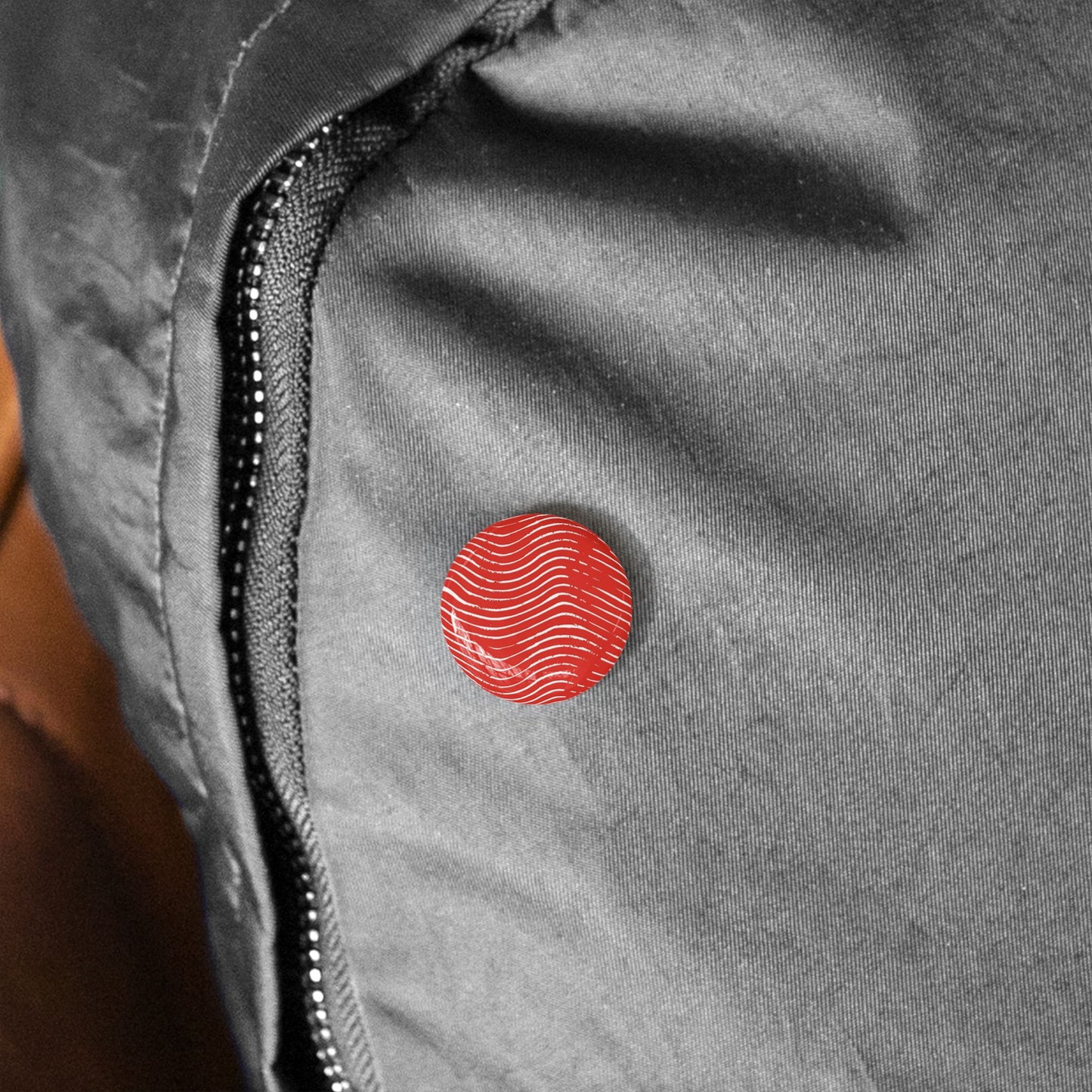 Scarlet Tide Round Pins