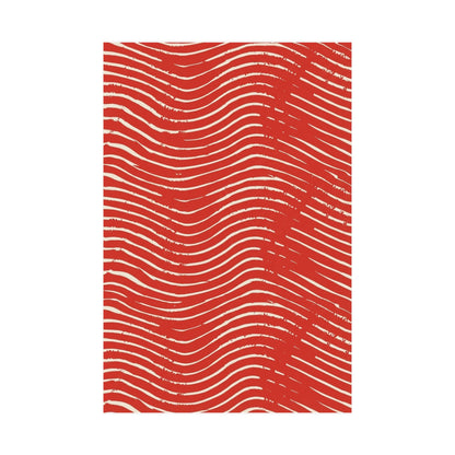 Scarlet Tide Art Poster