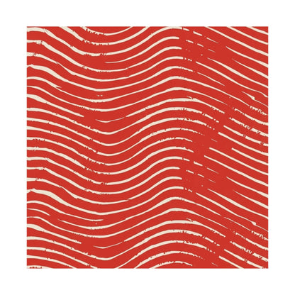 Scarlet Tide Art Poster