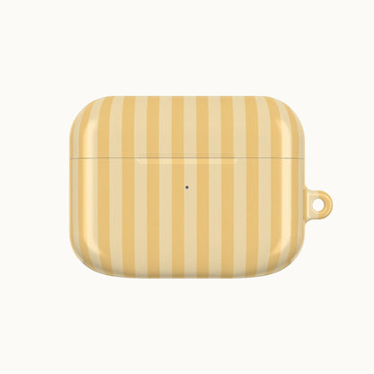 Buttercup Stripe AirPod Cases