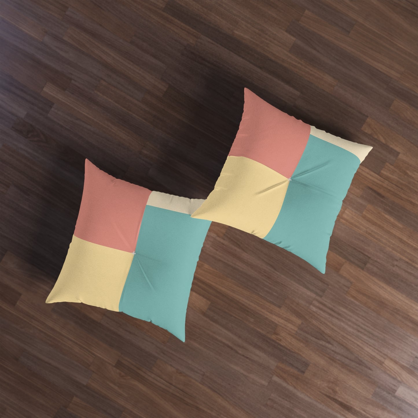 Square Tufted Floor Pillow