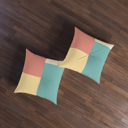 Square Tufted Floor Pillow