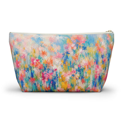 Chromatic Meadow Accessory Pouch with T-bottom