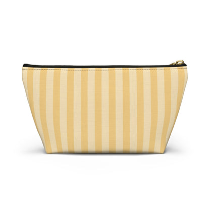 Buttercup Stripe Accessory Pouch with T-bottom
