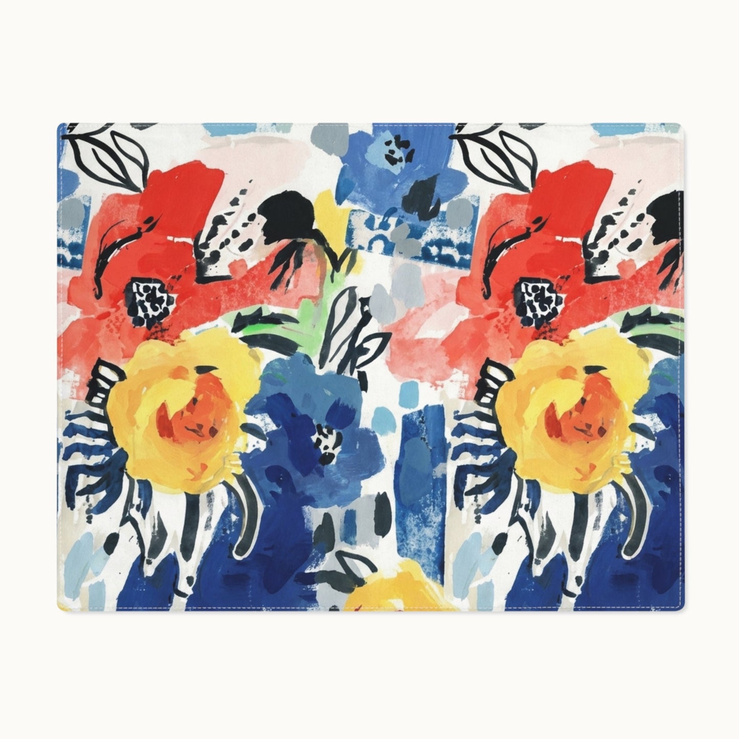 Abstract Flora Placemat