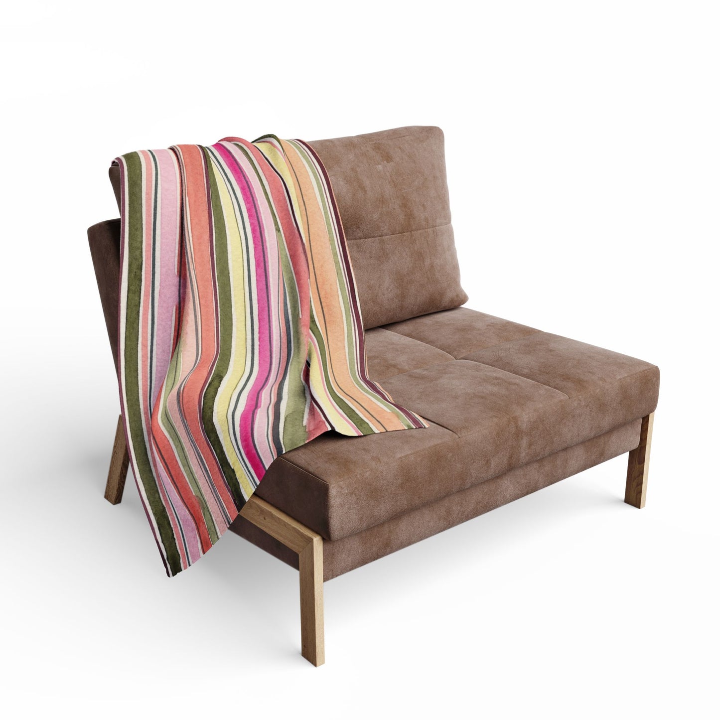 Summer Stripe Arctic Fleece Blanket